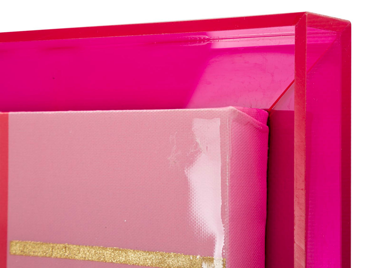 STAMPA SU TELA LACCATTO ACRYLIC C/CORNICE -B- FERRETTI