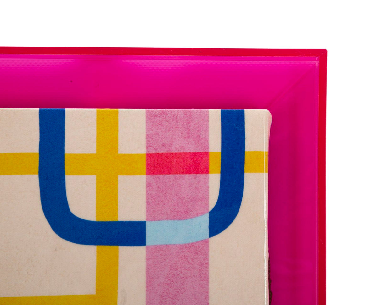 STAMPA SU TELA LACCATTO MODIS C/CORNICE -A- FERRETTI