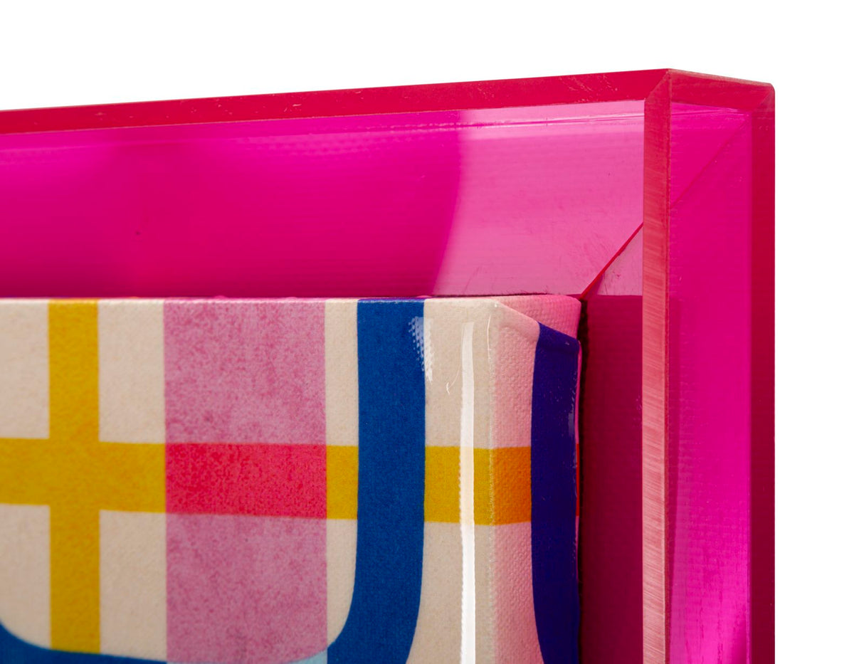 STAMPA SU TELA LACCATTO MODIS C/CORNICE -A- FERRETTI