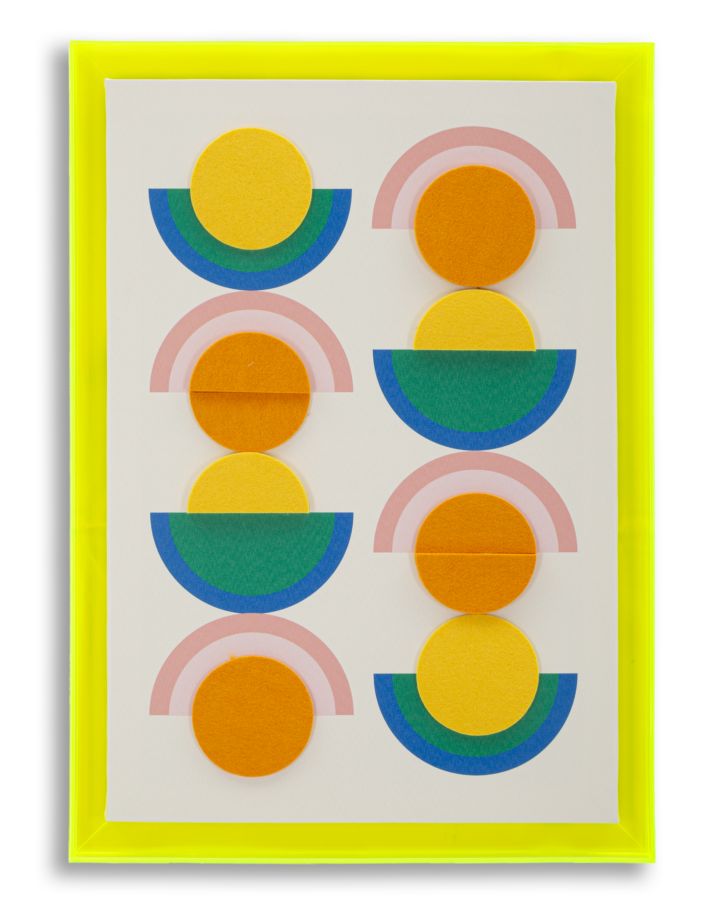 STAMPA SU TELA POP ART C/CORNICE -B- CM 50X3