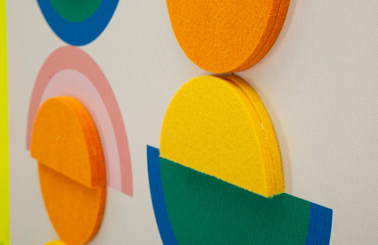 STAMPA SU TELA POP ART C/CORNICE -B- FERRETTI