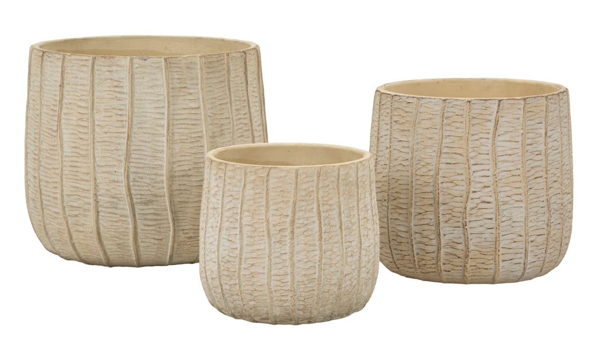 CACHEPOT FLAKE SET 3 PZ CM 30