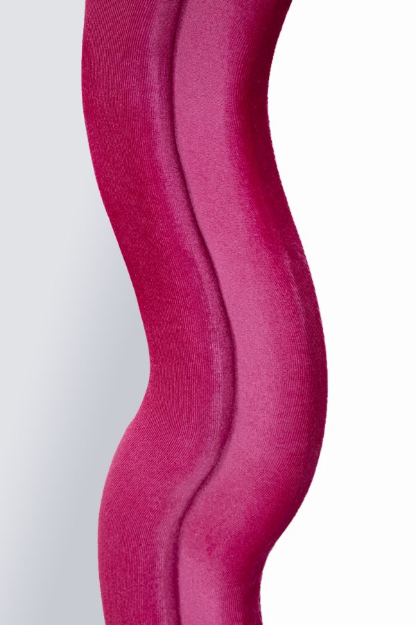 SPECCHIO DA MURO MIKI VELLUTO FUXIA - FERRETTI