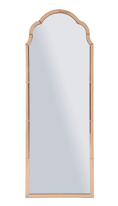 SPECCHIO DA MURO TANGERI ROSA CM 55X2X150 (MISURA SPECCHIO CM 49X144)