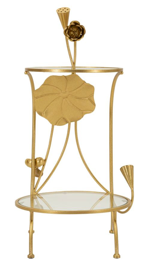 TAVOLINETTO 2 RIPIANI FLOWERS - FERRETTI