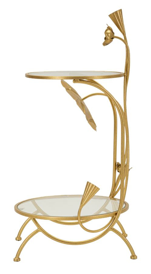 TAVOLINETTO 2 RIPIANI FLOWERS - FERRETTI