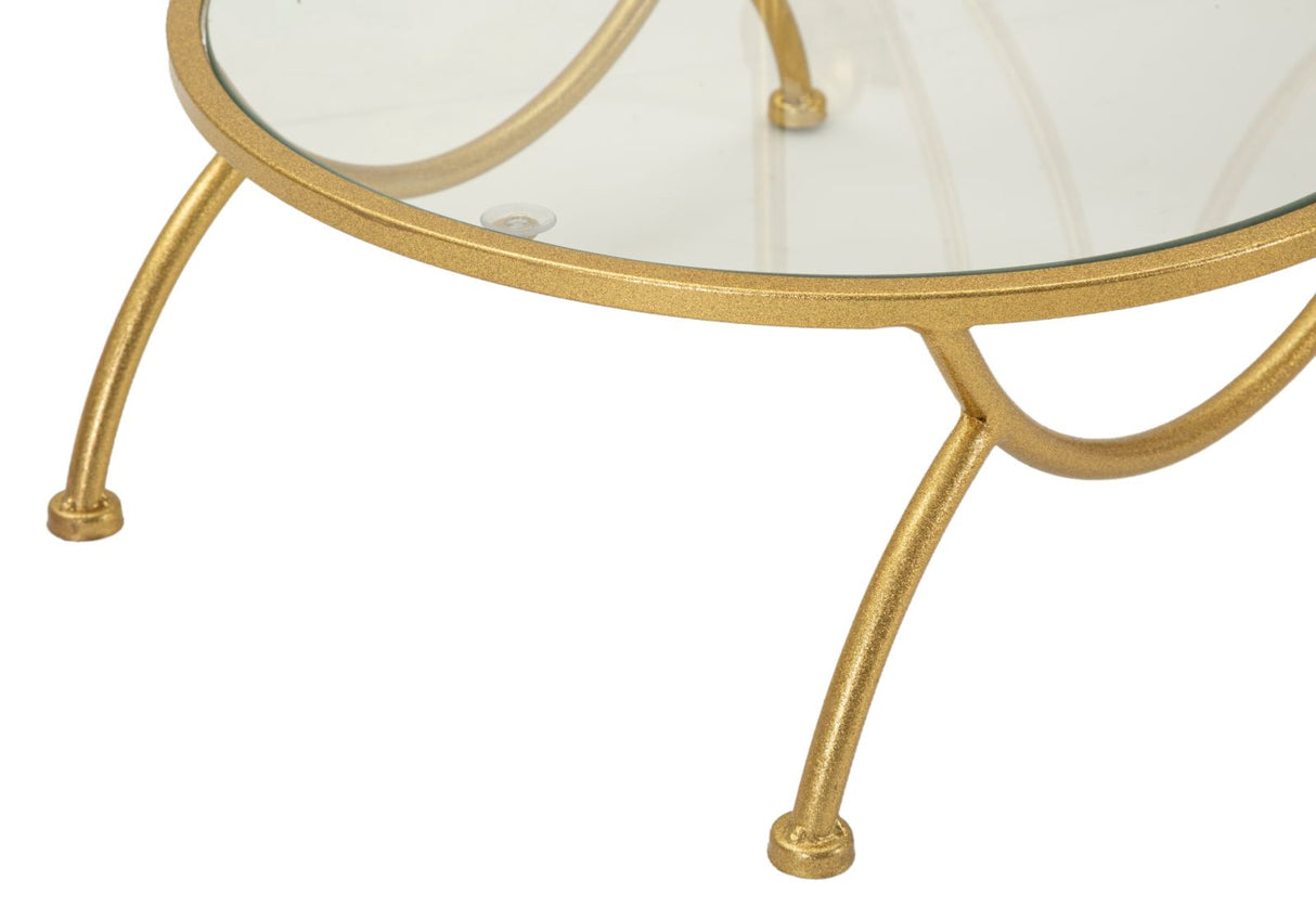 TAVOLINETTO 2 RIPIANI FLOWERS - FERRETTI