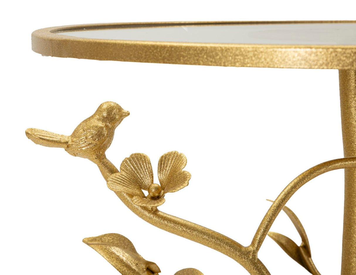 TAVOLINETTO BIRDS GLASS - FERRETTI