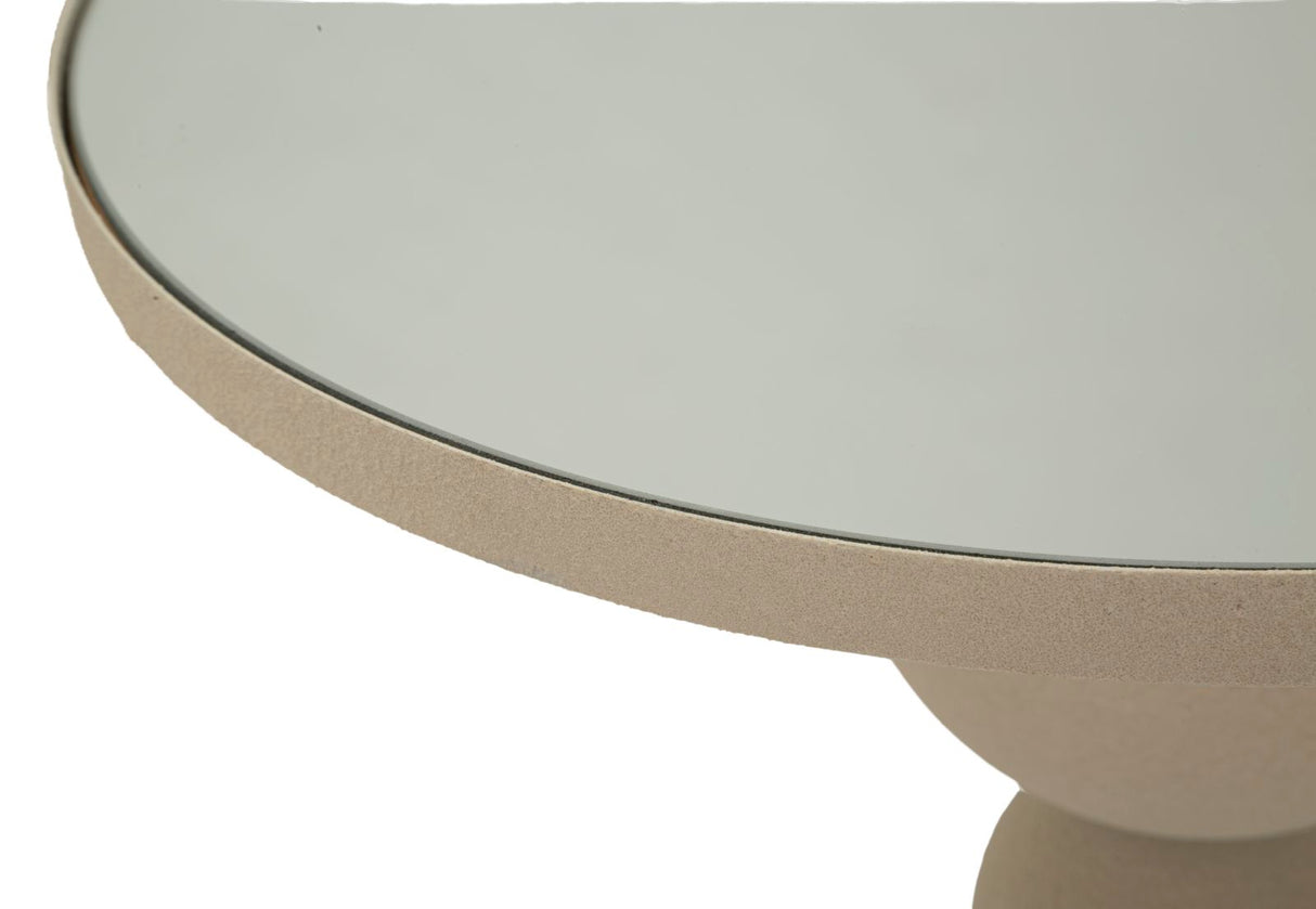 TAVOLINETTO DUNE C/SPECCHIO CM Ø 40,5X42 - FERRETTI