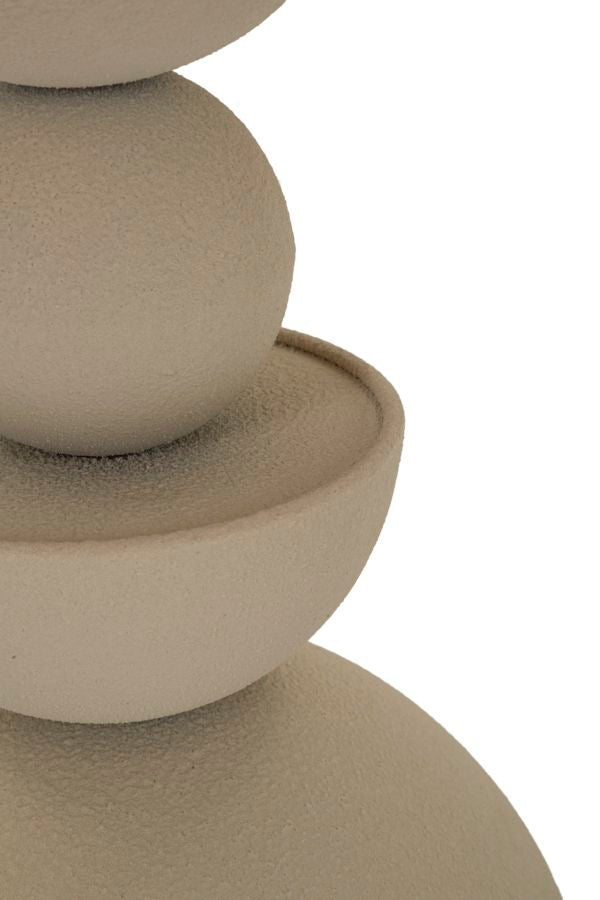 TAVOLINETTO DUNE C/SPECCHIO CM Ø 40,5X42 - FERRETTI