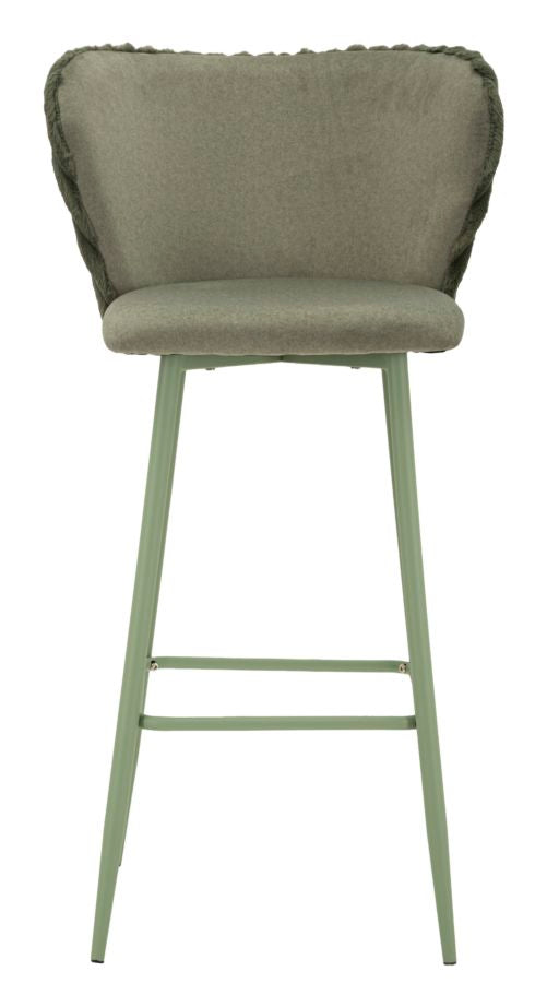 SGABELLO BAR ALASKA -B- VERDE SET 2 PZ - FERRETTI