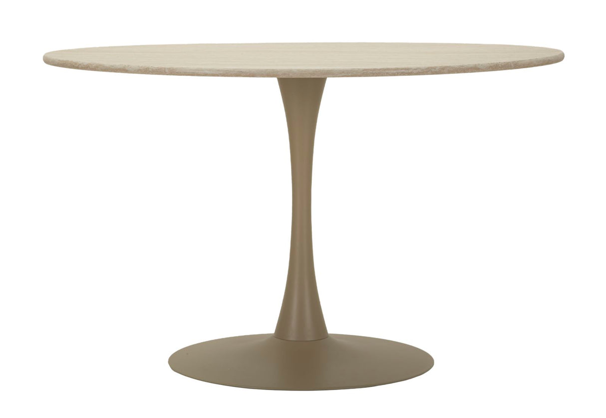 TAVOLO DA PRANZO STOCCOLMA CREMA CM Ø 120X76