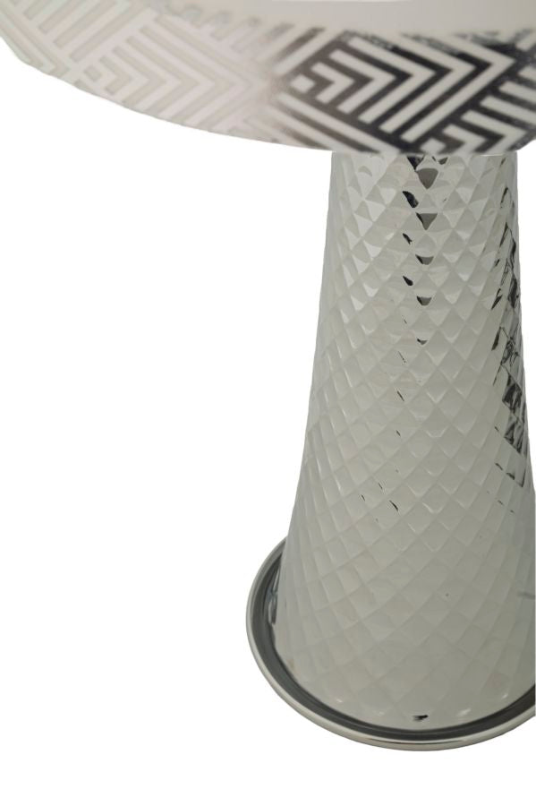 LAMPADA DA TAVOLO TOWER ARGENTO - FERRETTI