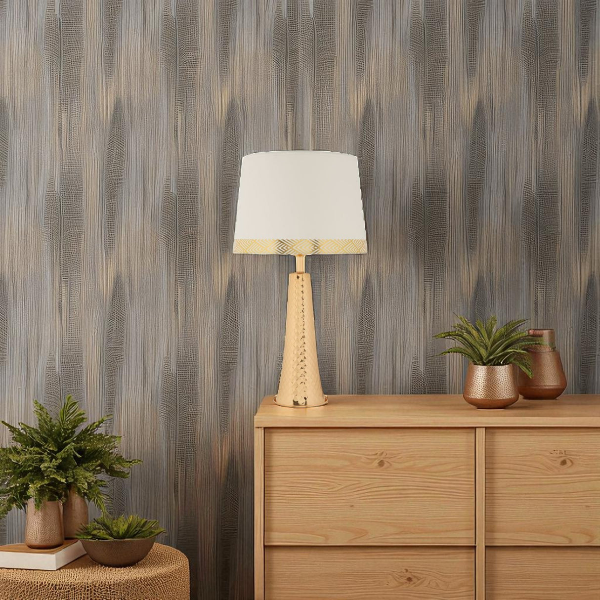 LAMPADA DA TAVOLO TOWER ORO - FERRETTI