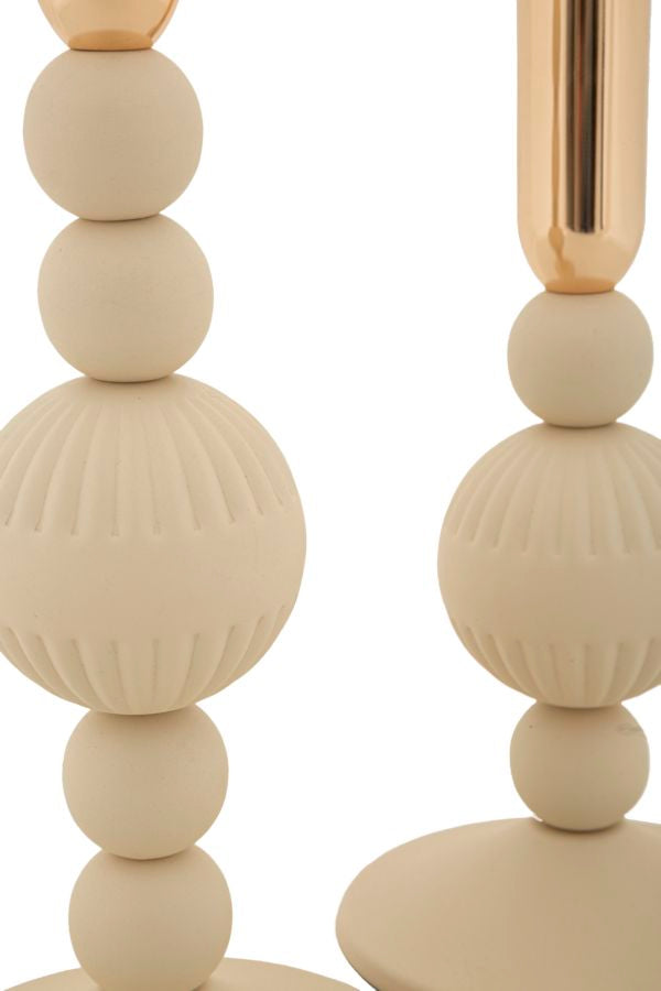 P/CAND ASTER CREMA SET 2 PZ - FERRETTI