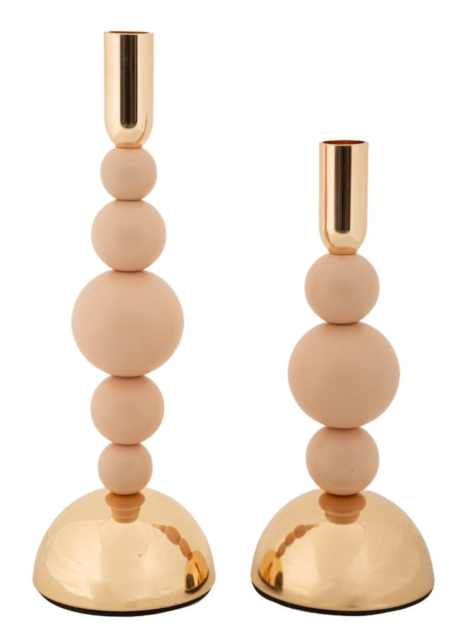 P/CAND BOLLY ROSA SET 2 PZ CM Ø 10X24-10X29