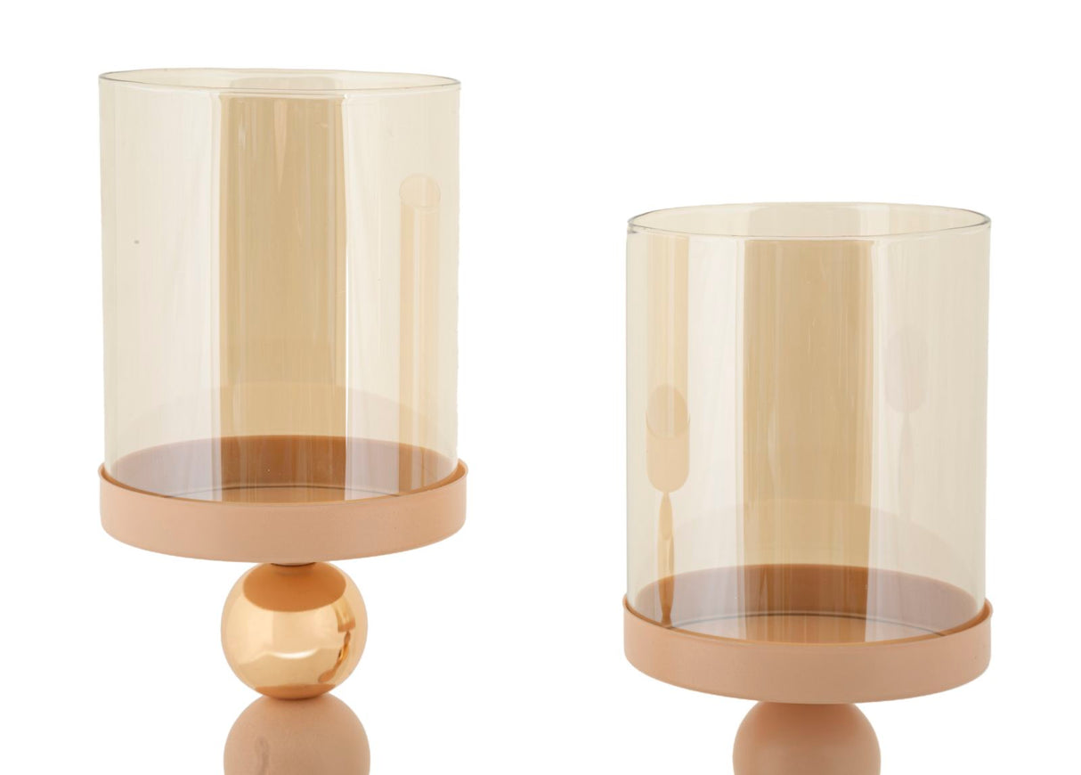 P/CAND GLASSY ROSA SET 2 PZ - FERRETTI