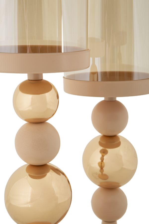 P/CAND GLASSY ROSA SET 2 PZ - FERRETTI
