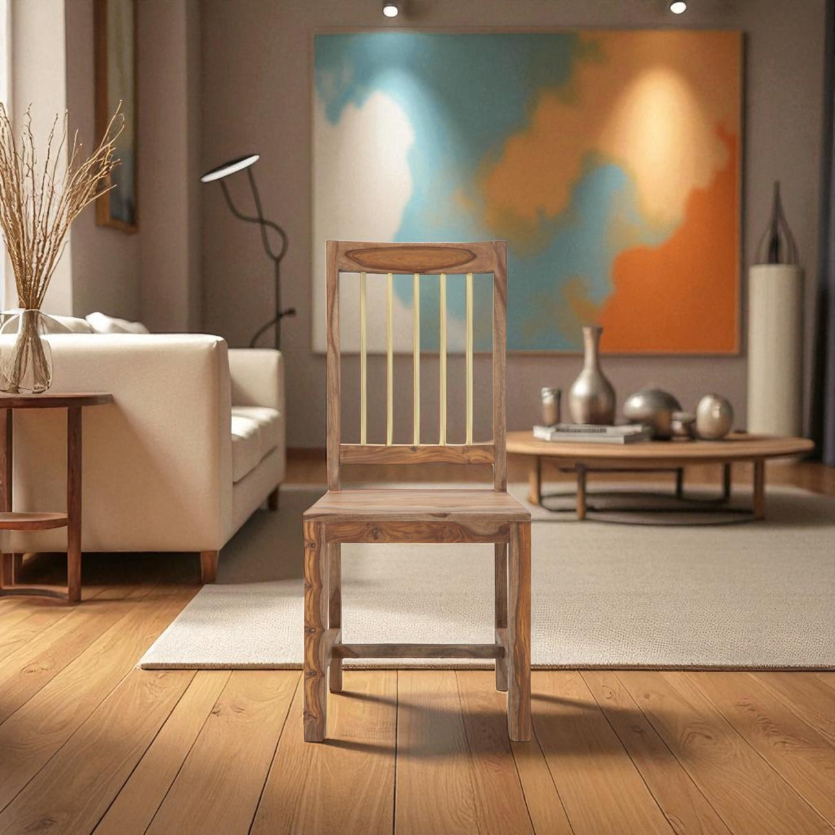 SEDIA ELEGANT SHEESHAM SET 2 PZ - FERRETTI