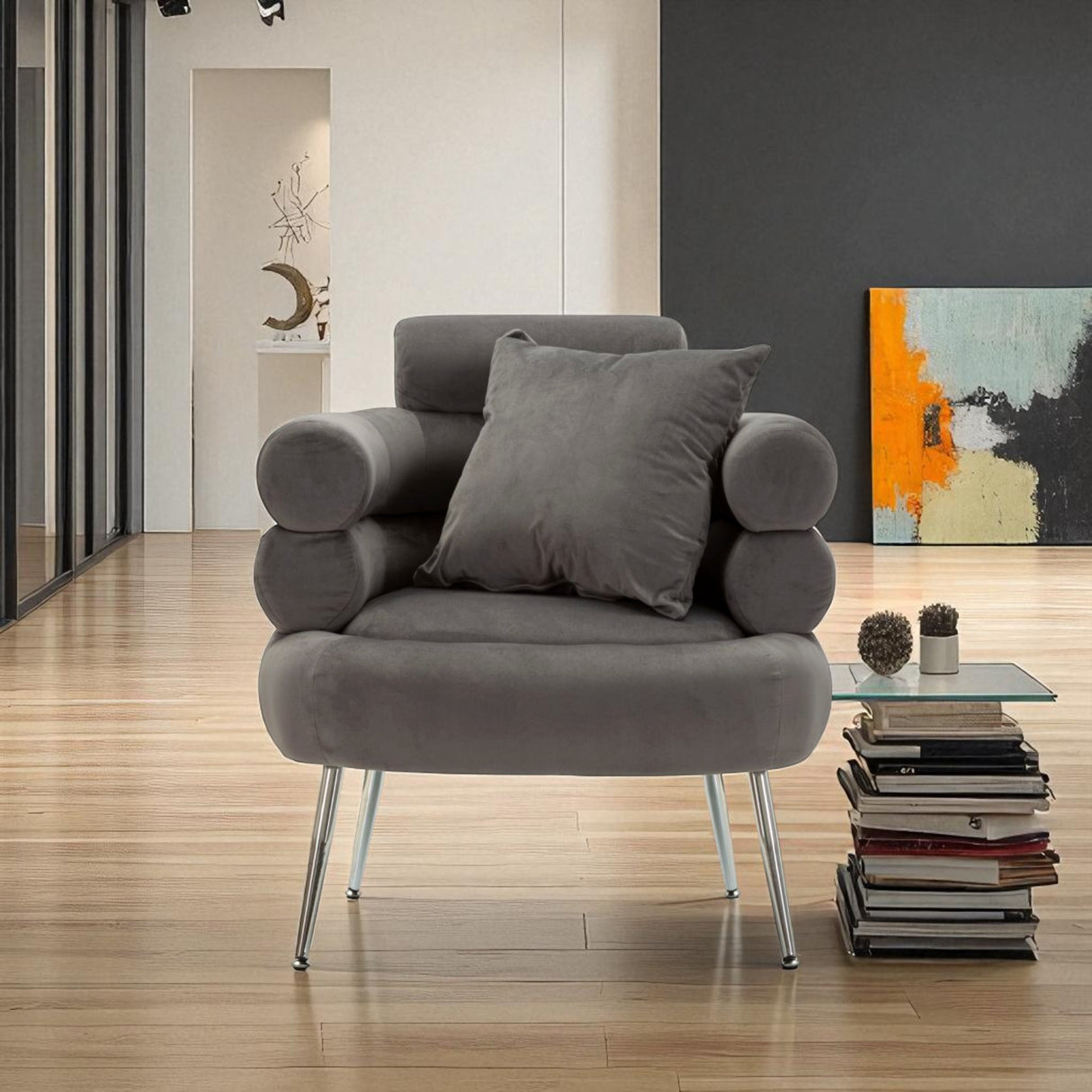 POLTRONA SILVERY PLUS C/CUSINO - FERRETTI