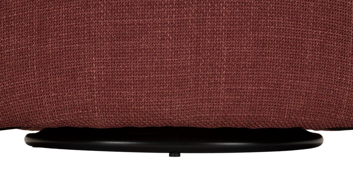 POLTRONA GIREVOLE SIENA BORDEAUX - FERRETTI