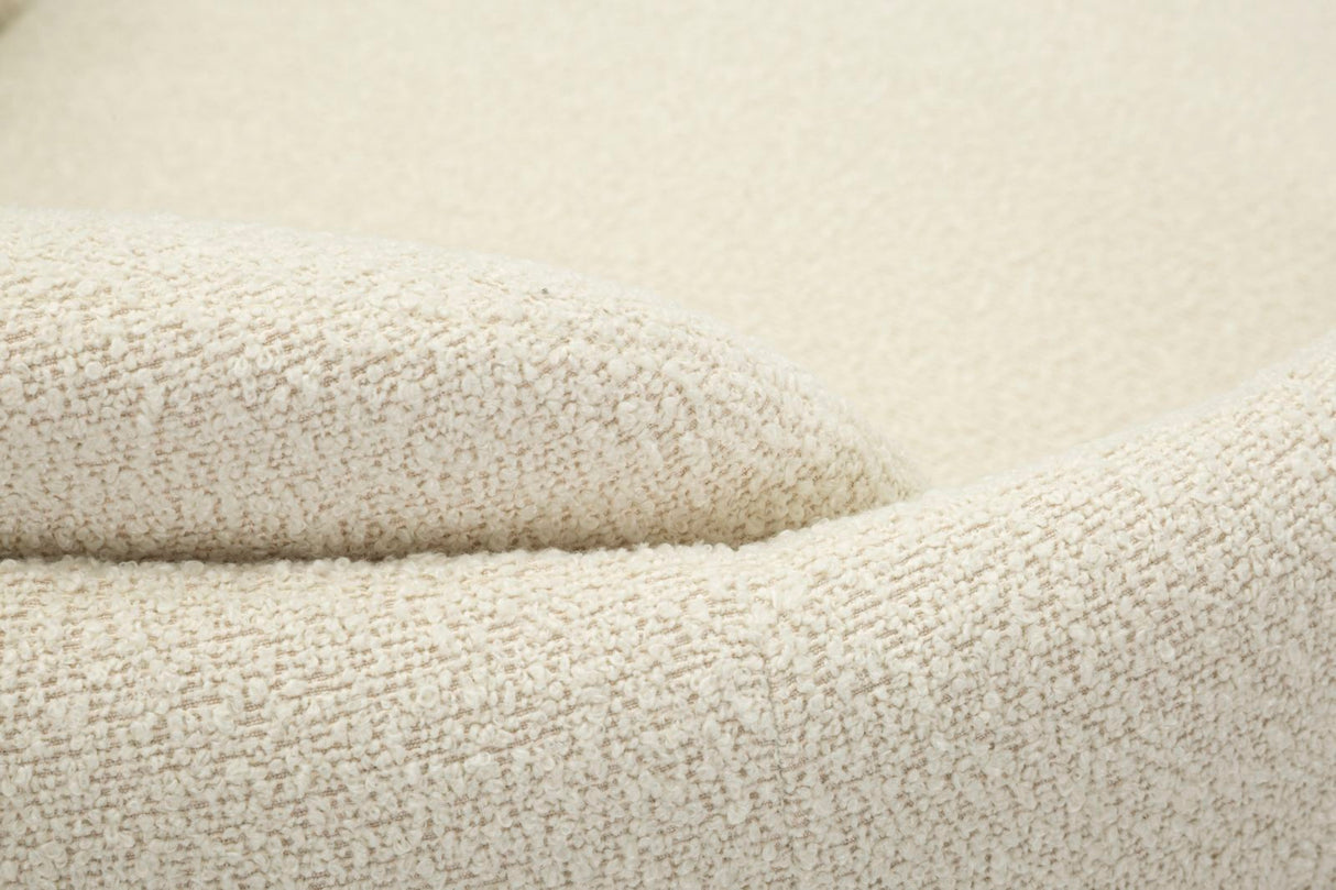 POLTRONA GIREVOLE TORINO CREMA - FERRETTI