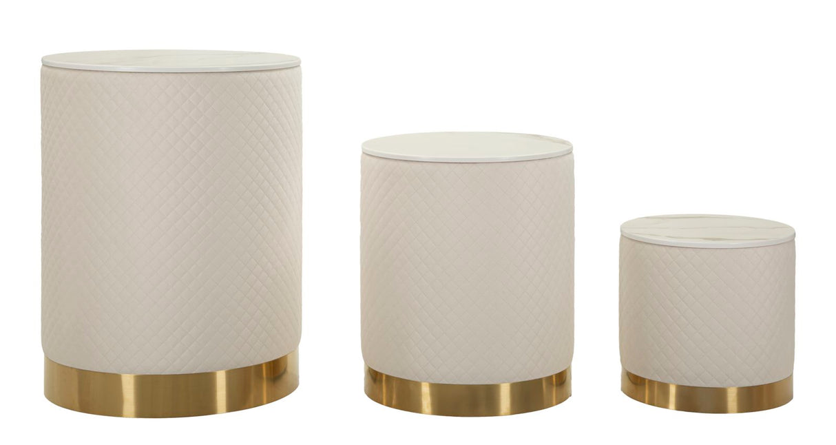 ESPOSITORE C/CONTENITORE SHOP SET 3 PZ CM Ø 60X80-50X60-40X40