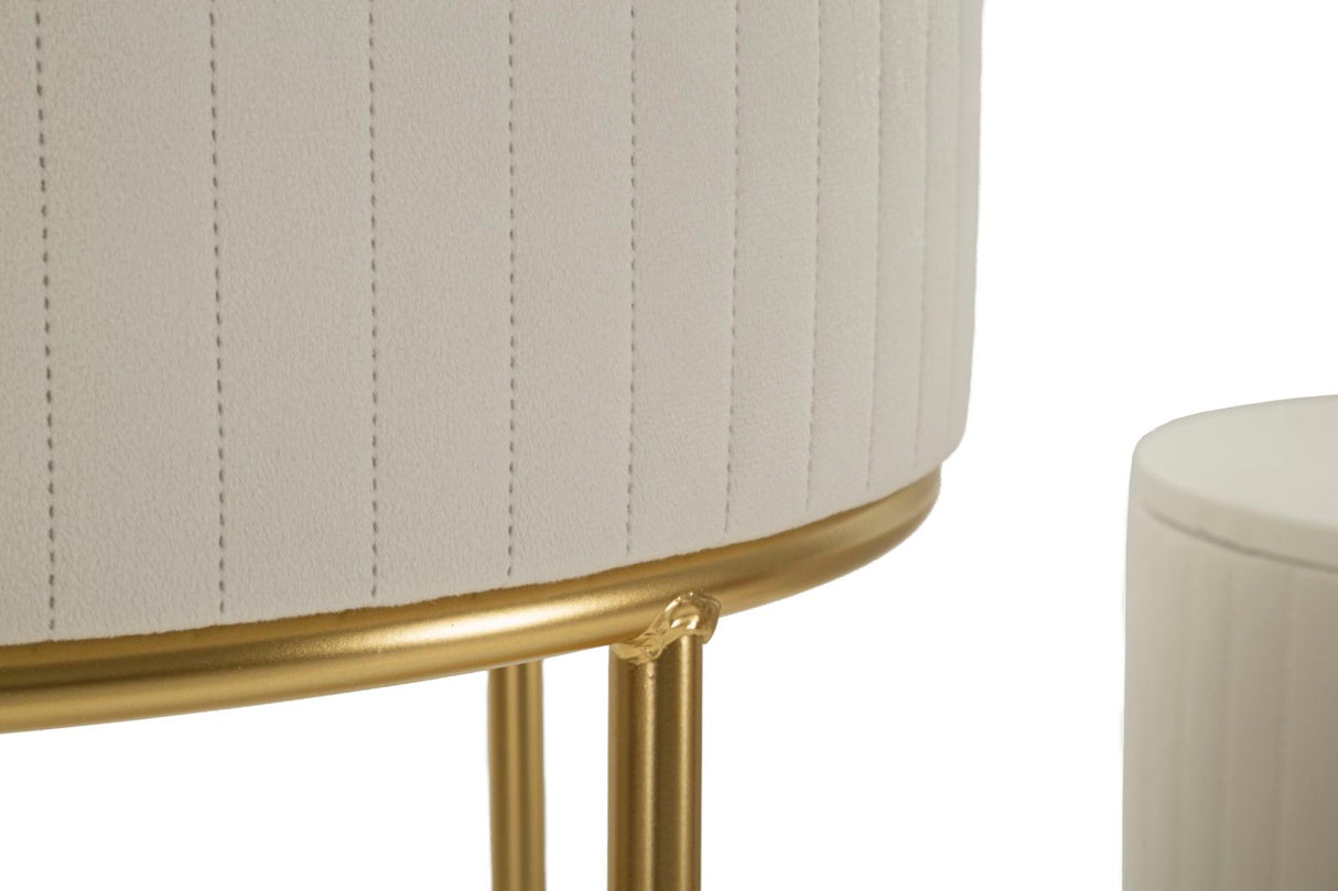 TAVOLINETTI ALTI WEDDING ROTONDI SET 2 PZ - FERRETTI