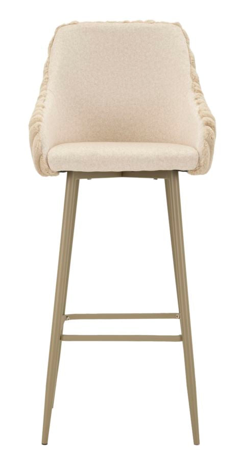 SGABELLO BAR ALASKA -A- CREMA SET 2 PZ - FERRETTI