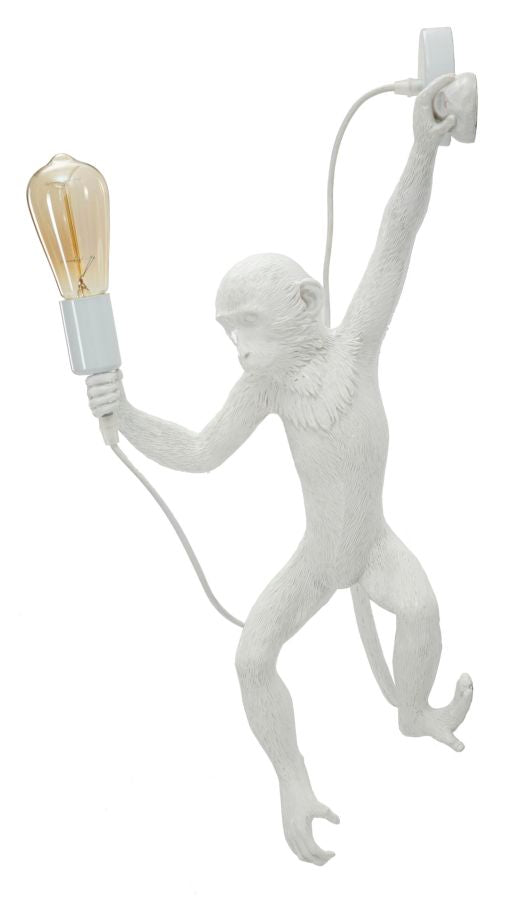 LAMPADA DA MURO MONKEY BIANCA - FERRETTI