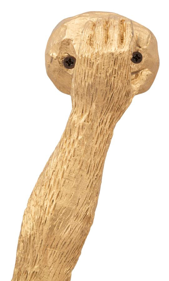 LAMPADA DA MURO MONKEY ORO - FERRETTI