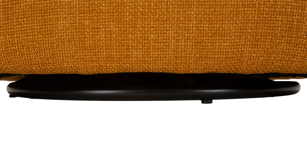 POLTRONA GIREVOLE SIENA SENAPE - FERRETTI