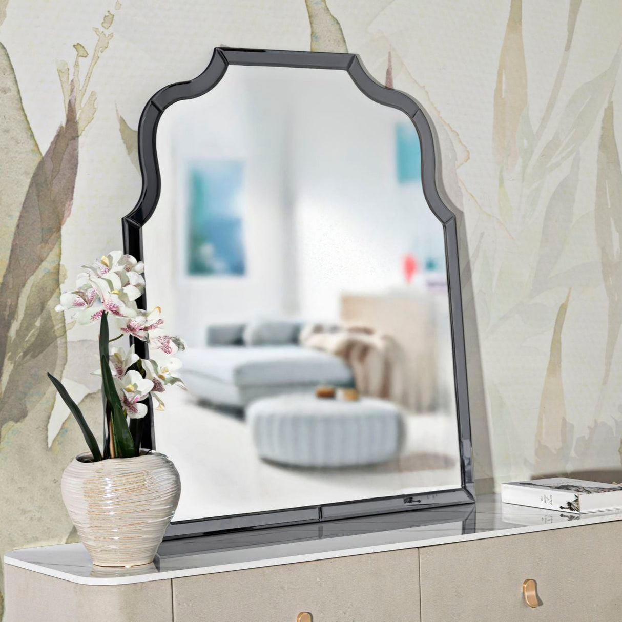 SPECCHIO DA MURO ANKARA GRIGIO - FERRETTI