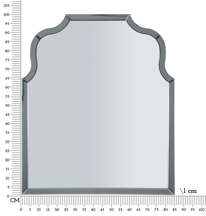 SPECCHIO DA MURO ANKARA GRIGIO - FERRETTI