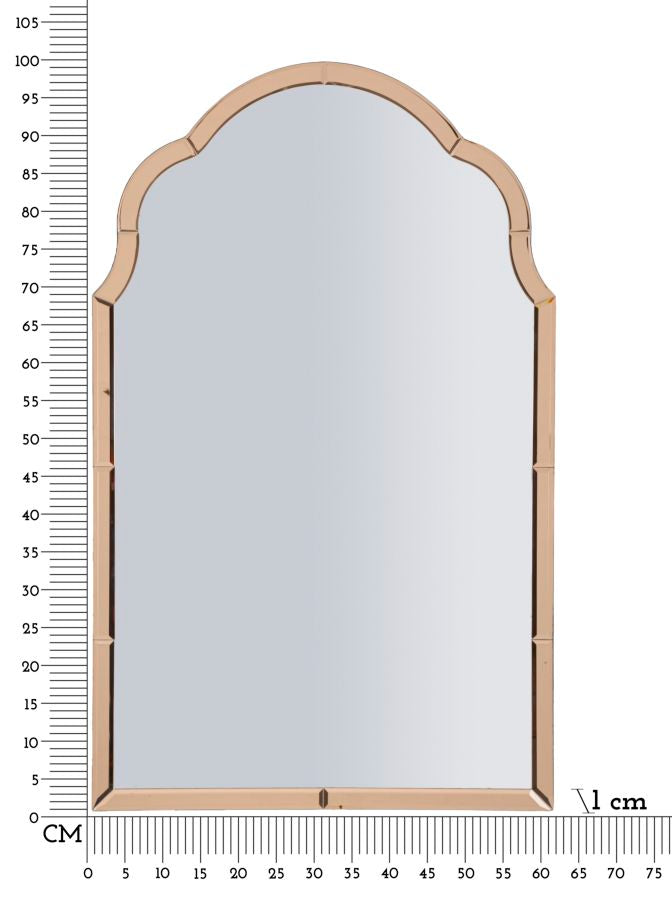 SPECCHIO DA MURO TANGERI ROSA - FERRETTI