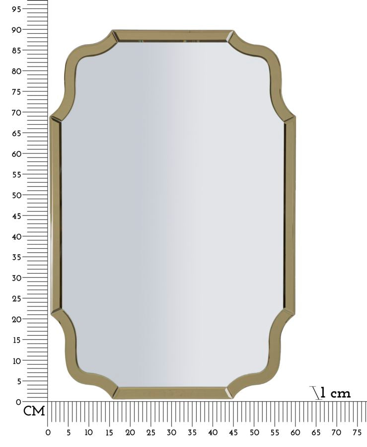 SPECCHIO DA MURO ISTANBUL ORO - FERRETTI