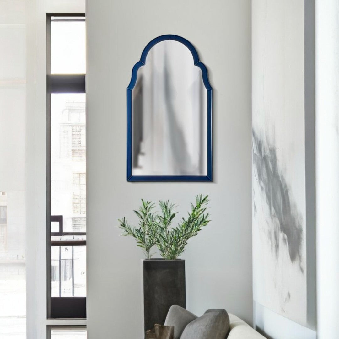SPECCHIO DA MURO TANGERI BLU - FERRETTI