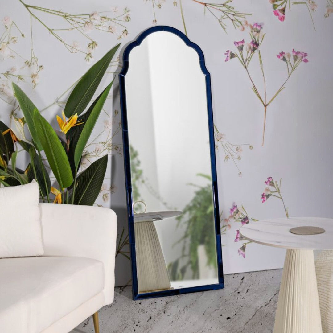 SPECCHIO DA MURO TANGERI BLU - FERRETTI
