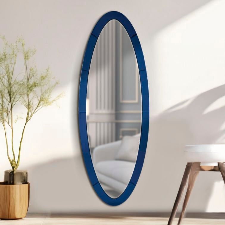 SPECCHIO DA MURO OSLO BLU - FERRETTI