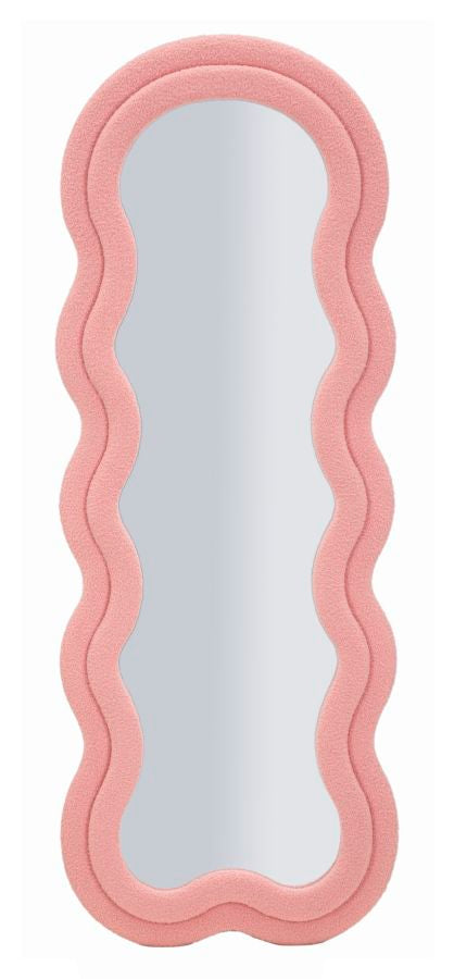 SPECCHIO DA MURO TEDDY ROSA CM 60X4X160 (MISURA SPECCHIO CM 39X137)