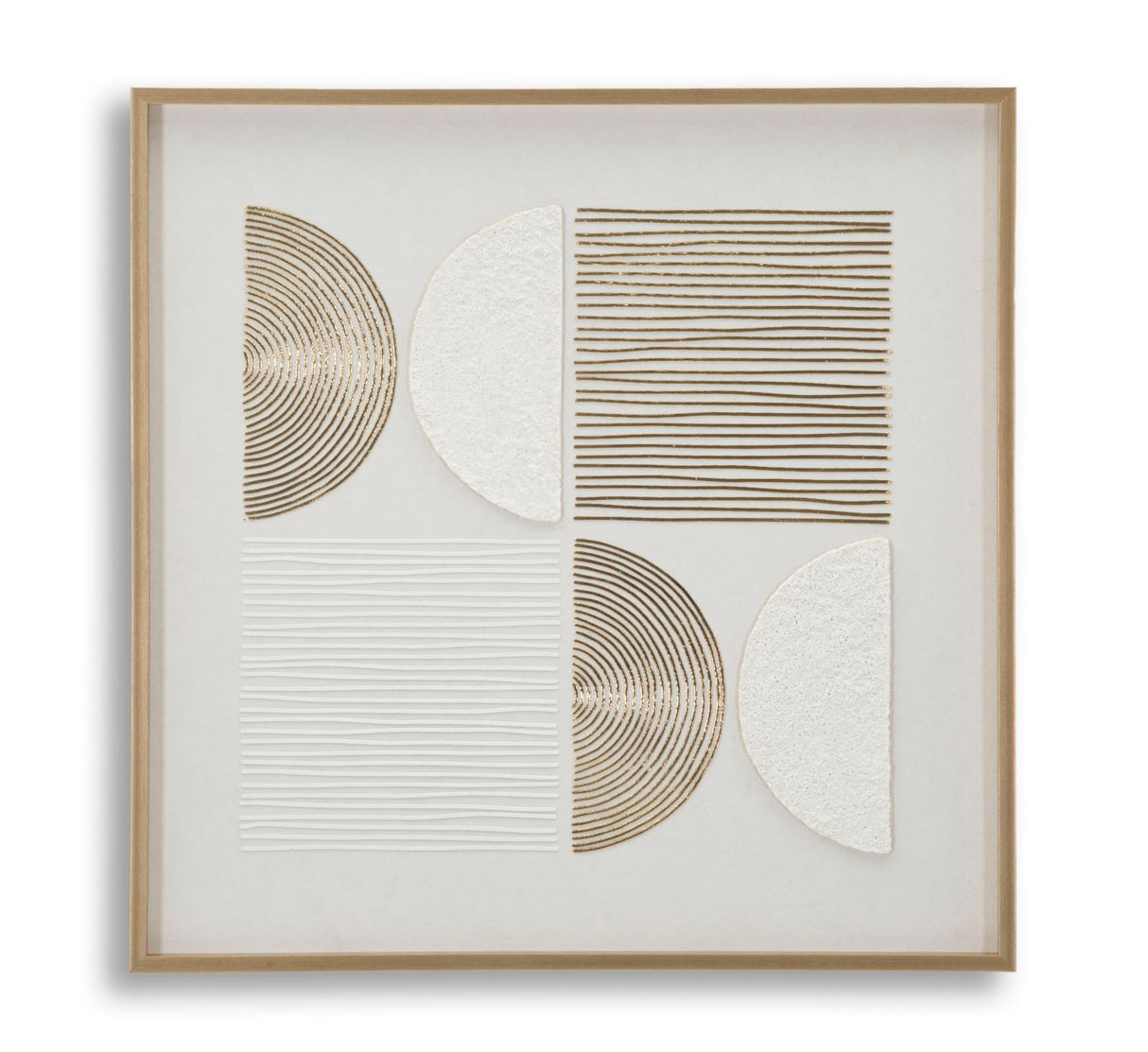 DIPINTO SU TELA ABSTRAC C/CORNICE -B- CM 60X3X60