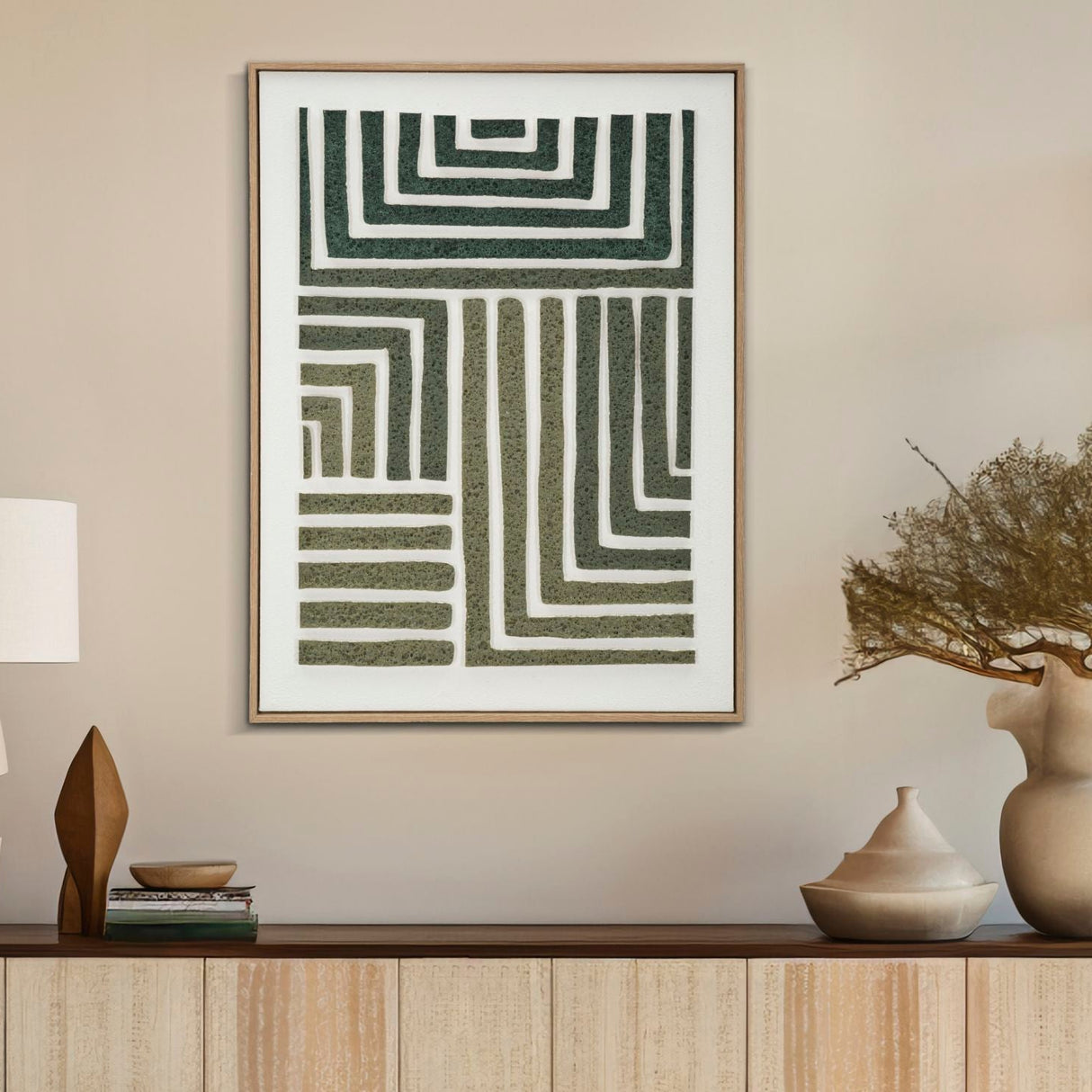 DIPINTO SU TELA 3D C/CORNICE -B- FERRETTI