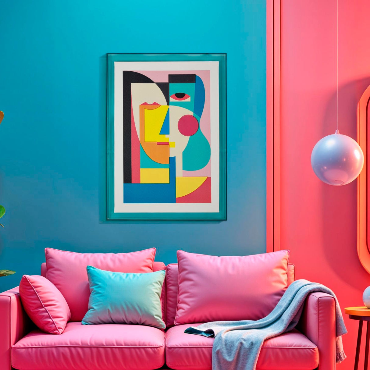 STAMPA SU TELA PICASSY C/CORNICE -A- FERRETTI