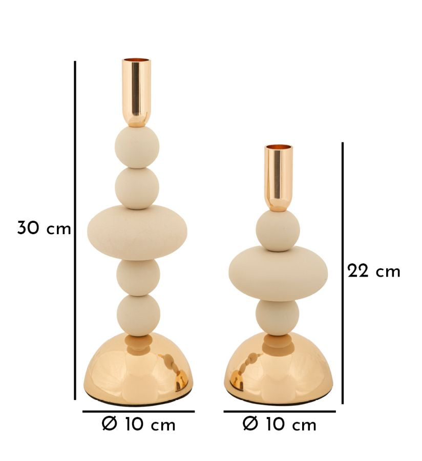 P/CAND GALAXY CREMA SET 2 PZ - FERRETTI