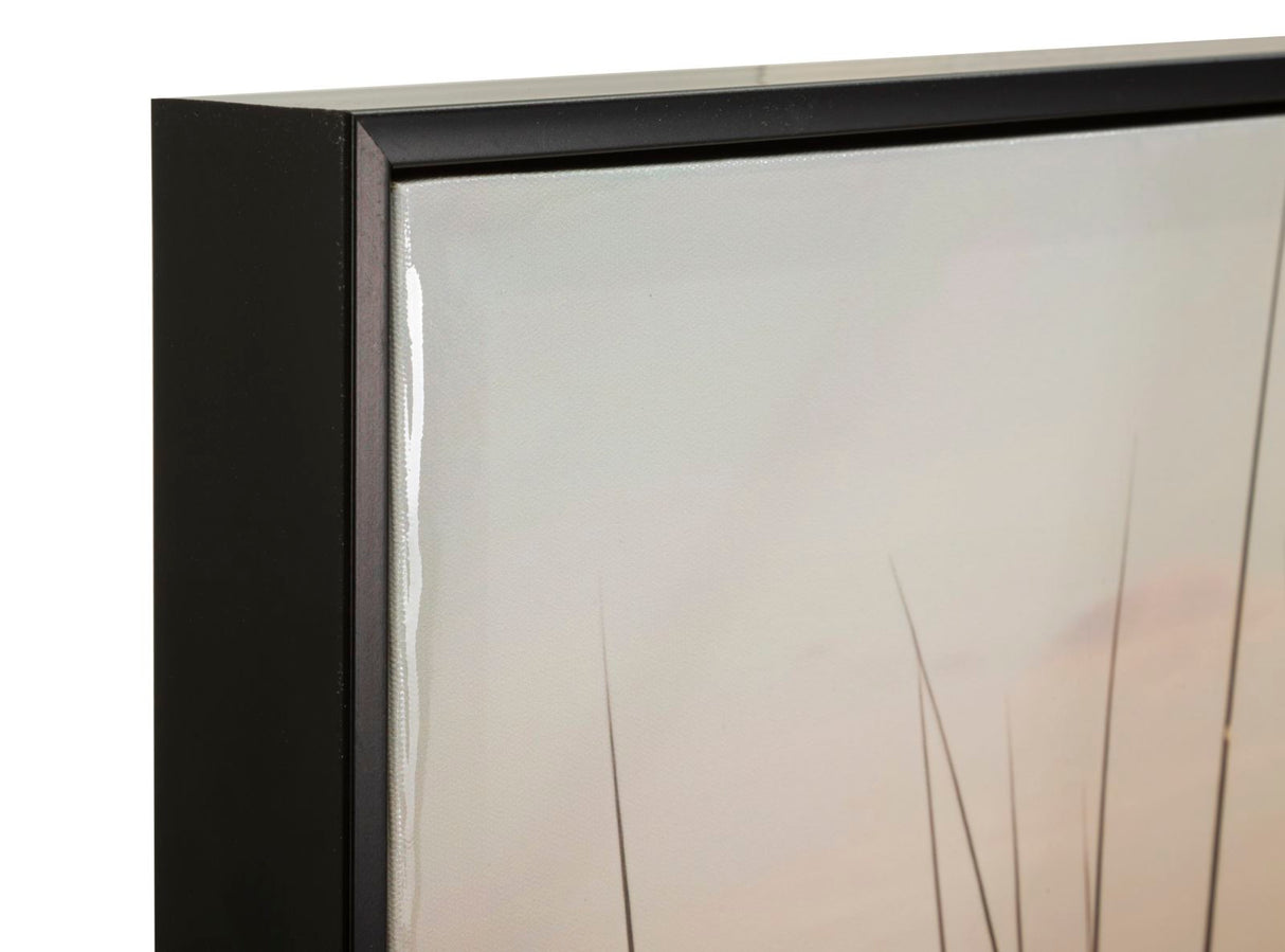 STAMPA DIPINTA SU TELA LACCATA BEACH C/CORNICE -A- FERRETTI