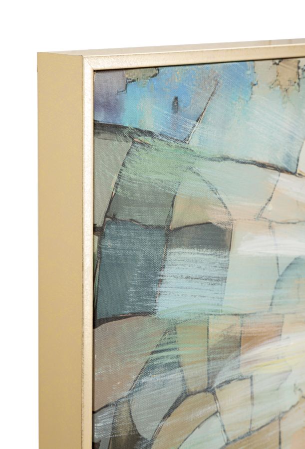 STAMPA DIPINTA SU TELA LACCATA NATIVITA' C/CORNICE CM 122X4X82 - FERRETTI