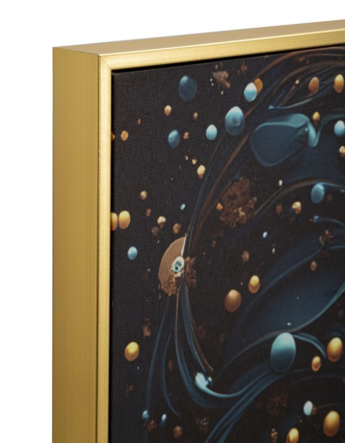 STAMPA C/LED SU TELA LACCATA C/CORNICE MINERVA -A- FERRETTI