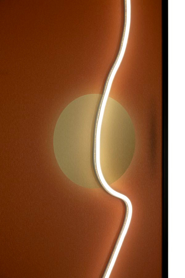 STAMPA C/LED SU TELA ABSTRACT - FERRETTI