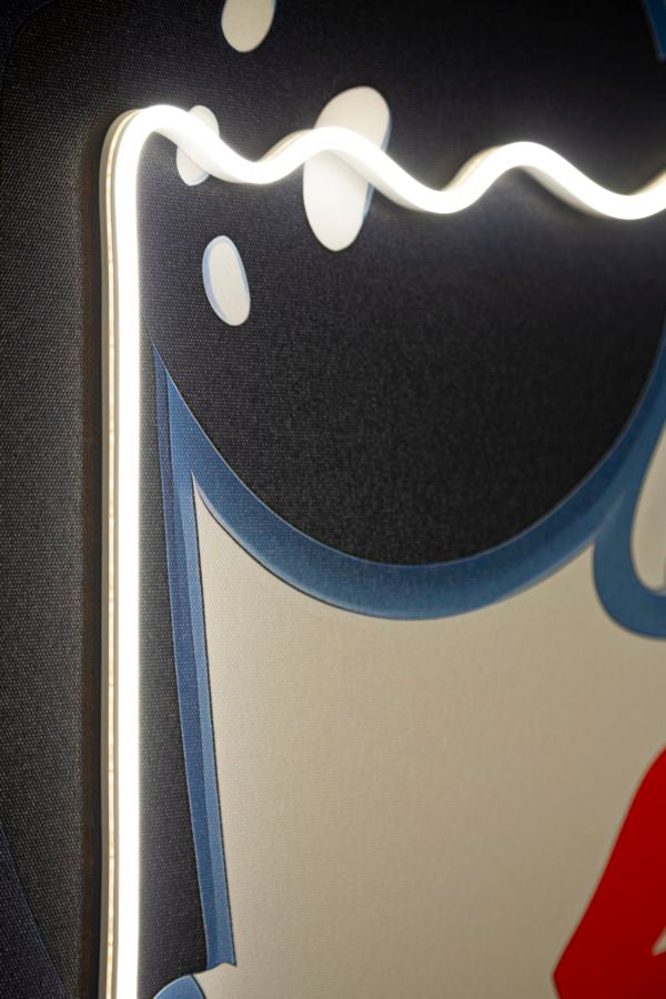 STAMPA C/LED SU TELA CECILLE - FERRETTI