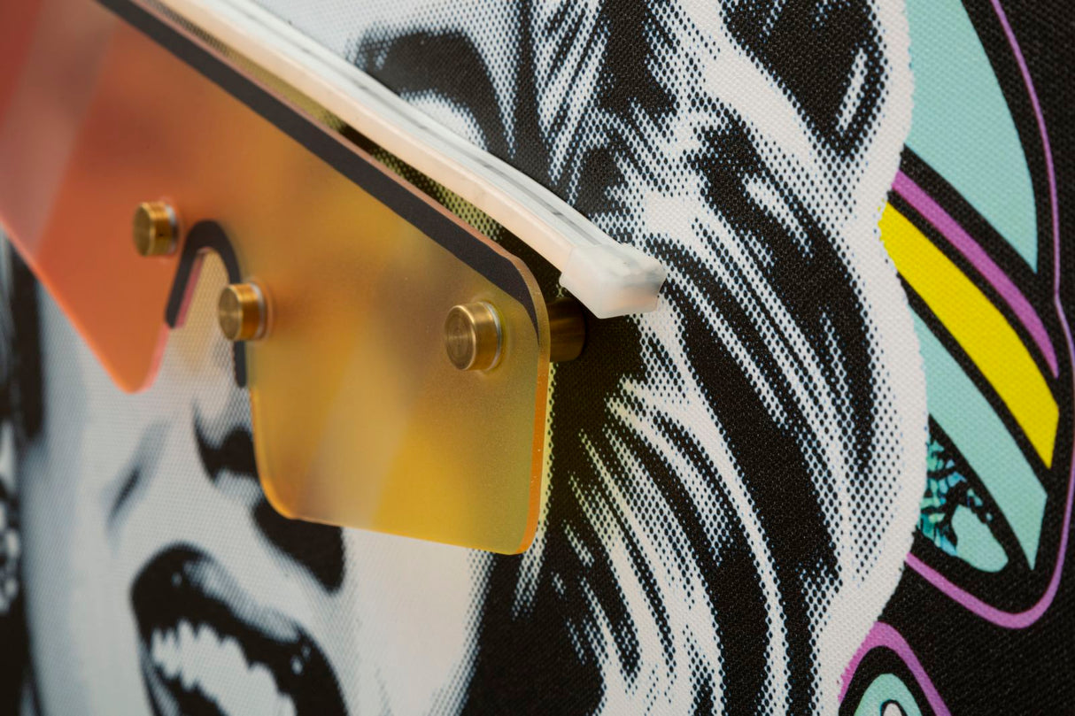 STAMPA C/LED SU TELA MARILIN (APPLICAZIONE 3D ACRILICO) - FERRETTI